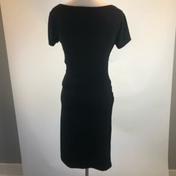 ShapeSational Slimming Black Sheath Dress XS - Picture 4 of 5